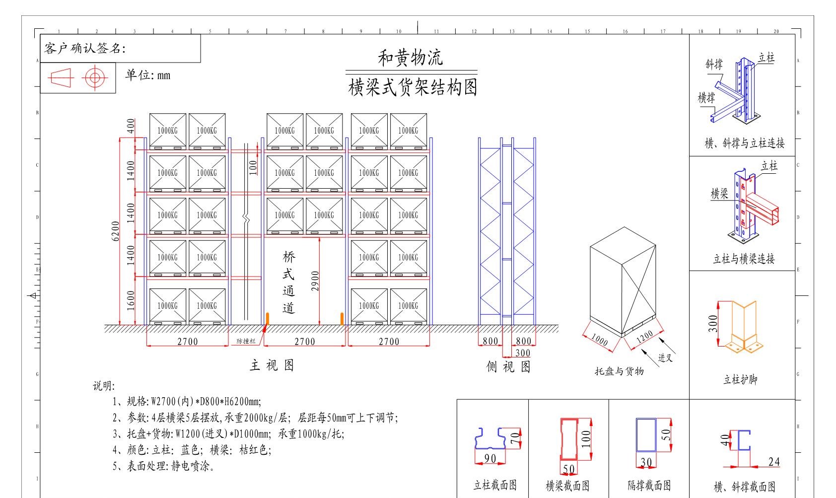 货架画法图片